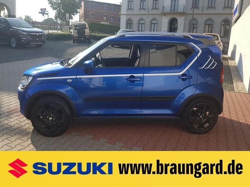 Boost blue pearl Gebraucht 2018 Suzuki Ignis Comfort Kleinwagen | 13.450 € (Etwas zu teuer) - Bild 1/4