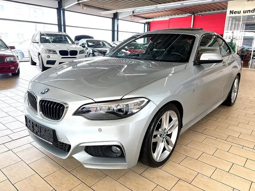 Gebraucht BMW 220 M Sport 190 PS (139 kW) 2016 Silber Coupé