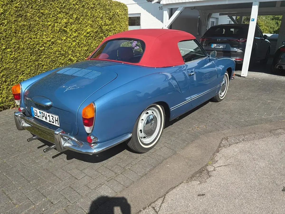 Używany VW Karmann Ghia Karmann 34 KM (25 kW) 1970 Niebieski Coupe