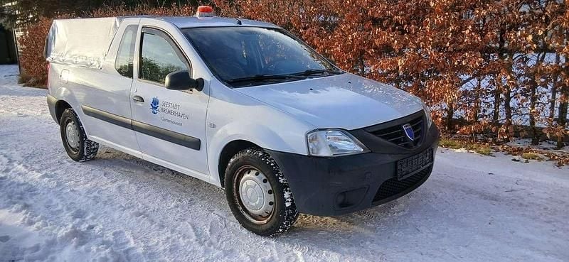 Gletscherweiss Gebraucht 2008 Dacia Pick up Abholung | 4.000 € - Bild 1/4