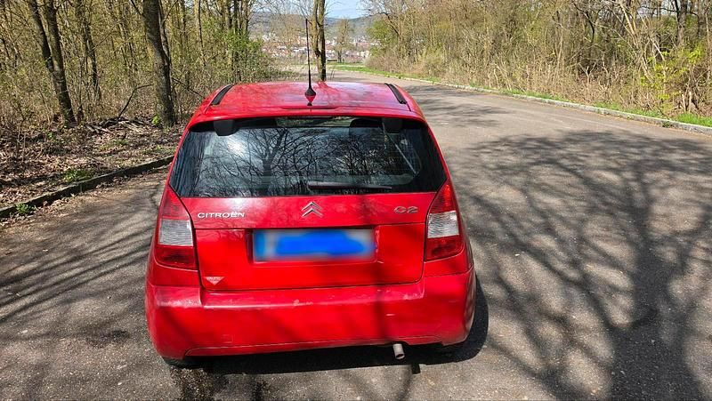 Gebraucht Citroën C2 60 PS (44 kW) 2005 Rot Kleinwagen