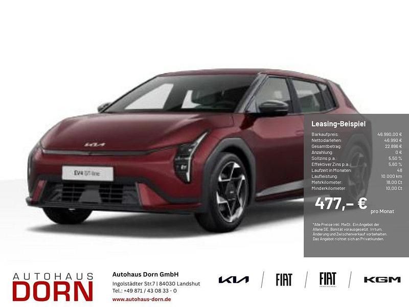 Rot Neu 2026 Kia EV4 GT-Line Limousine | 46.990 € (Etwas zu teuer) - Bild 1/1