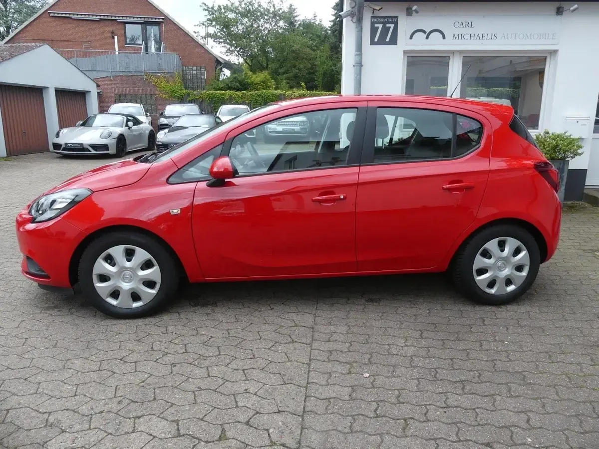 Gebraucht Opel Corsa Edition 90 PS (66 kW) 2018 Rot Kleinwagen