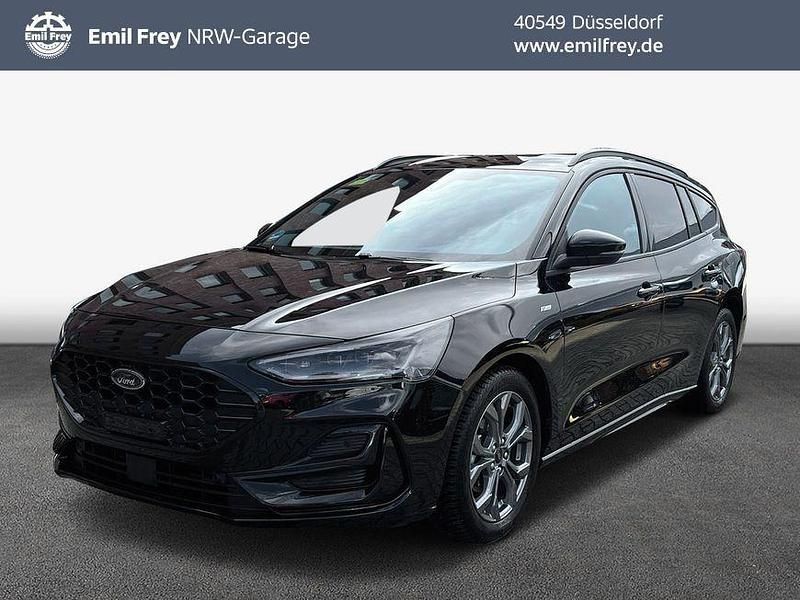 Agate black metallic Gebraucht 2024 Ford Focus ST-Line Kombi | 25.680 € (Guter Preis) - Bild 1/2