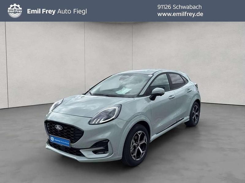 Grau Neu 2025 Ford Puma Gen-E ST-Line SUV | 27.190 € (Fairer Preis) - Bild 1/4