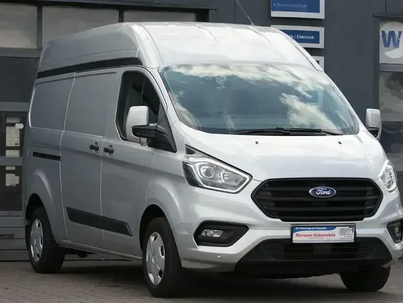 Occasion Ford Transit Custom Trend 131 ch (96 kW) 2020 Argent Pick-up