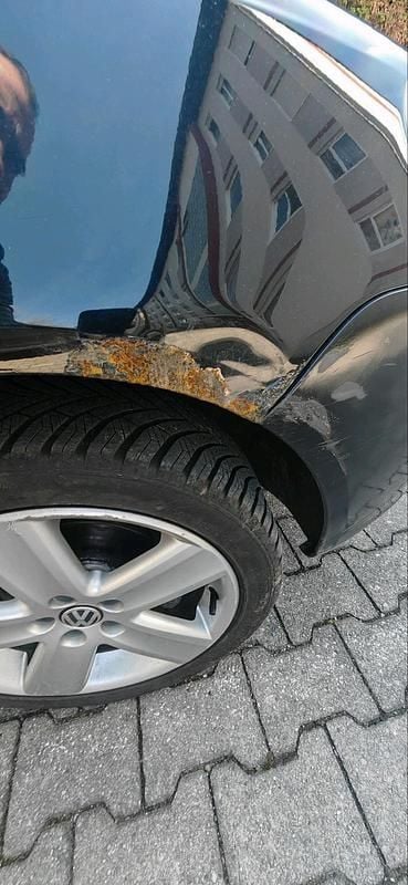 Gebraucht VW Polo 83 PS (61 kW) 2009 Schwarz Kleinwagen