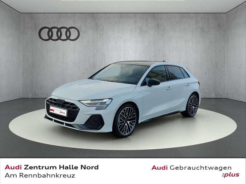 Gletscherweiß metallic Gebraucht 2025 Audi A3 S-Line Kombi | 54.980 € - Bild 1/4