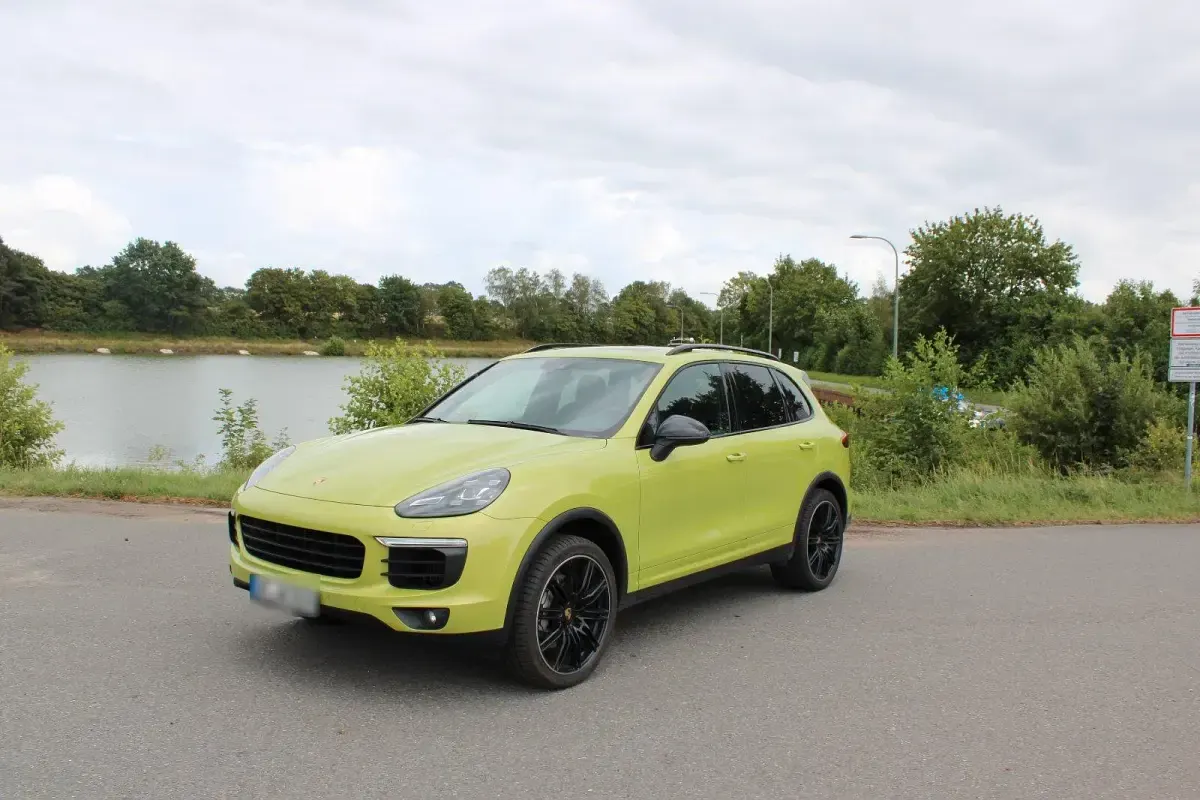 Gebraucht Porsche Cayenne S Diesel 385 PS (283 kW) 2016 Grün SUV