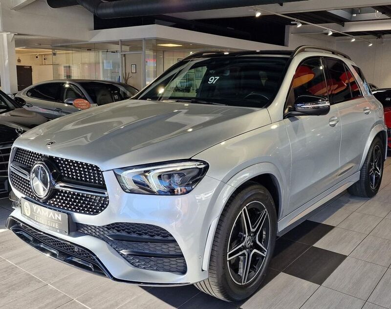Silber Gebraucht 2021 Mercedes GLE350e AMG SUV | 56.850 € (Guter Preis) - Bild 1/4