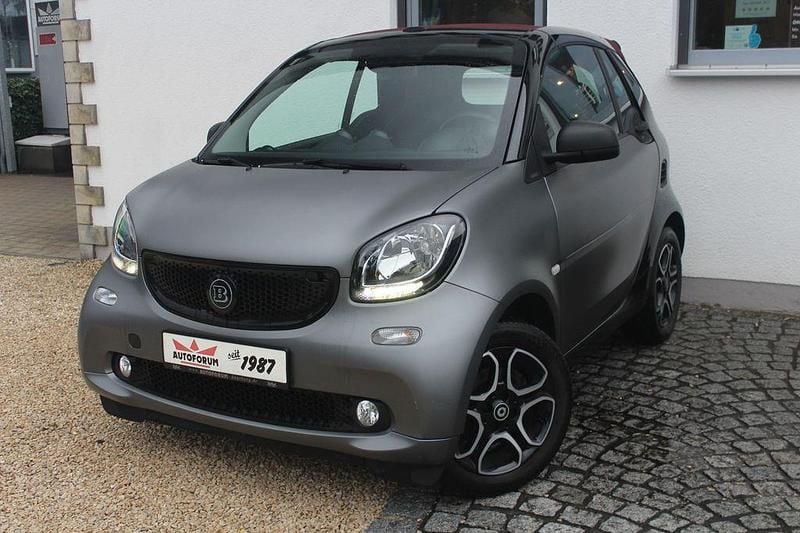Grau Gebraucht 2019 Smart ForTwo Cabrio Passion Cabrio | 14.490 € (Guter Preis) - Bild 1/4