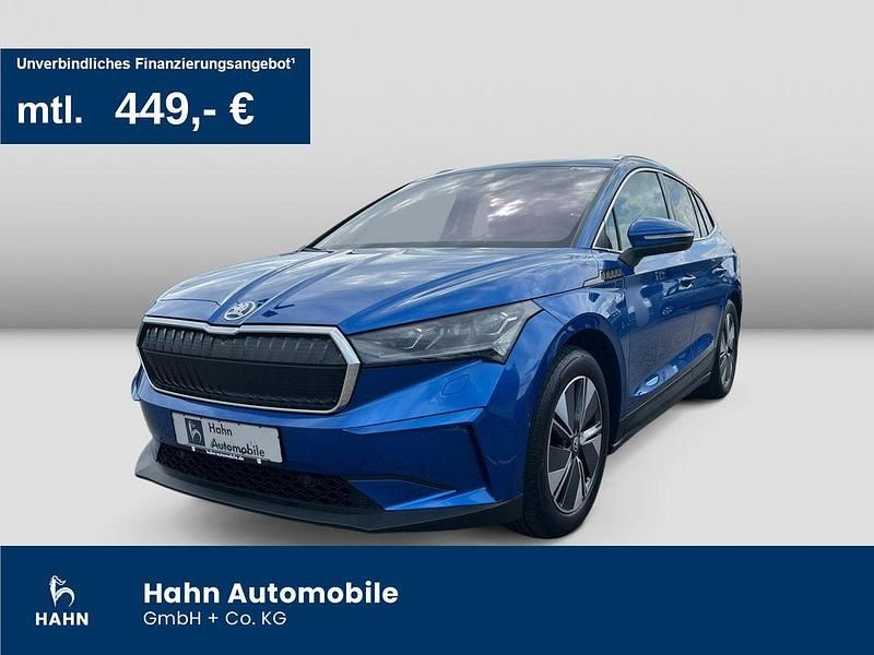 Blau Gebraucht 2022 Skoda Enyaq iV Loft SUV | 34.990 € (Guter Preis) - Bild 1/3