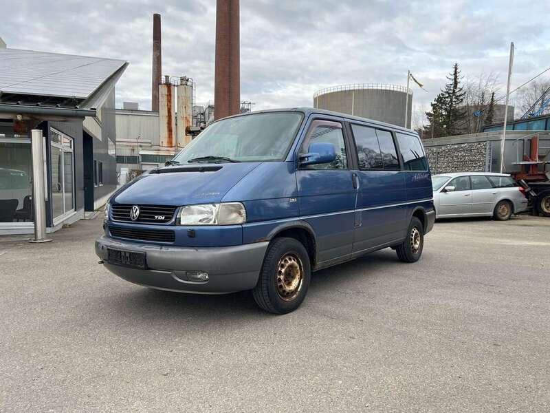 Blau Gebraucht 1997 VW T4 Allstar Van | 2.750 € - Bild 1/4