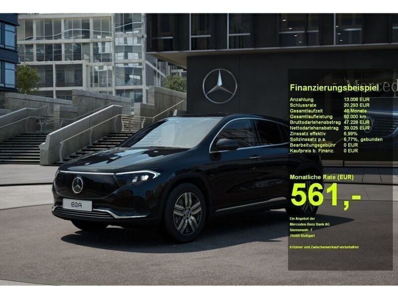 Schwarz Neu 2025 Mercedes EQA250+ Progressive SUV | 52.033 € - Bild 1/3