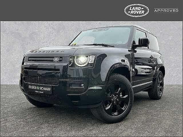 Santorini black Gebraucht 2025 Land Rover Defender SE Dynamic SUV | 74.850 € (Superpreis) - Bild 1/4