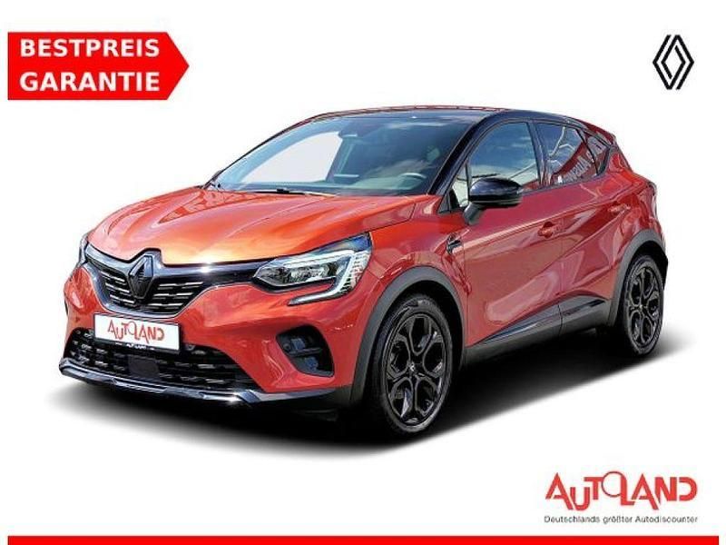 Rot nnp + schwarz gne (metallic) Gebraucht 2022 Renault Captur SUV | 23.490 € (Etwas zu teuer) - Bild 1/4
