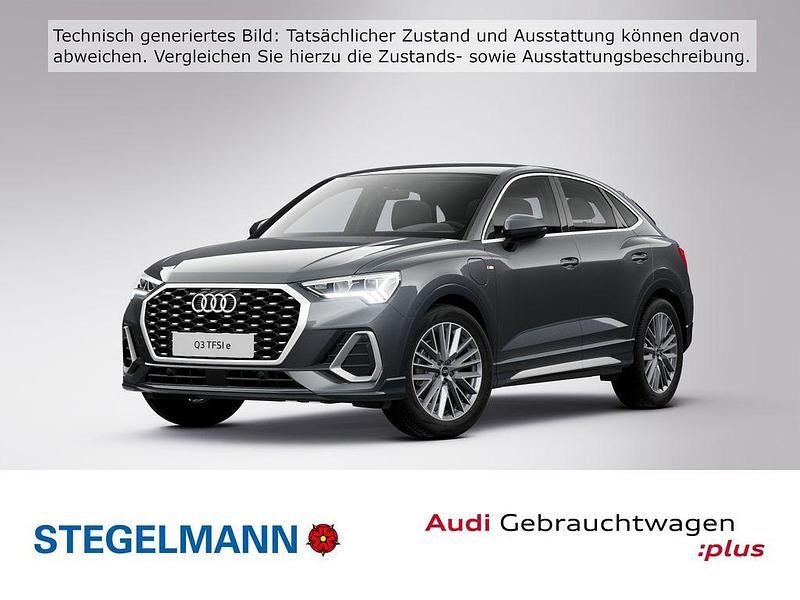 Grau Gebraucht 2022 Audi Q3 Sportback S-Line SUV | 32.590 € (Guter Preis) - Bild 1/4