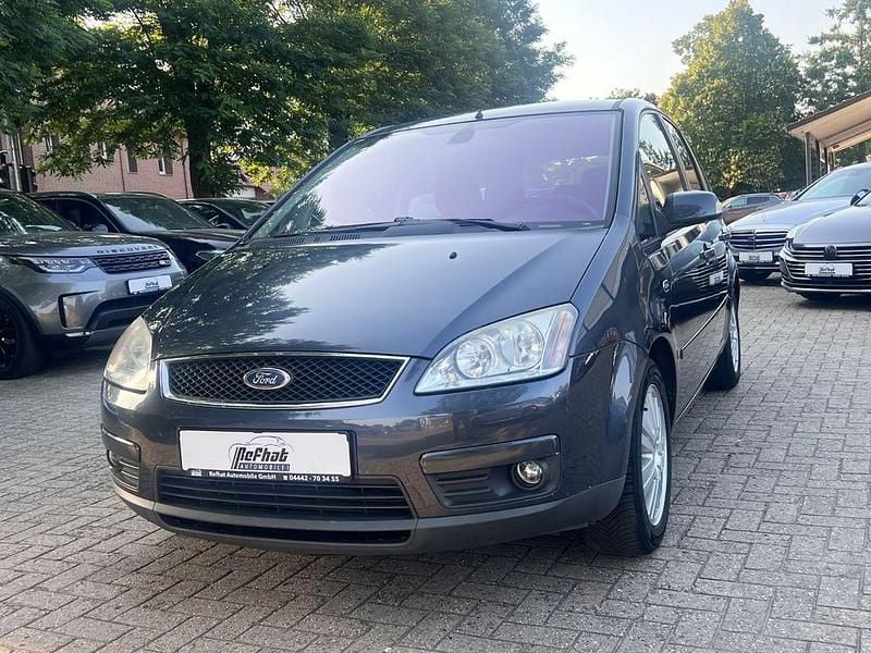 Royalgrau met. Gebraucht 2007 Ford C-MAX Ghia Van / Kleinbus | 1.950 € (Superpreis) - Bild 1/4
