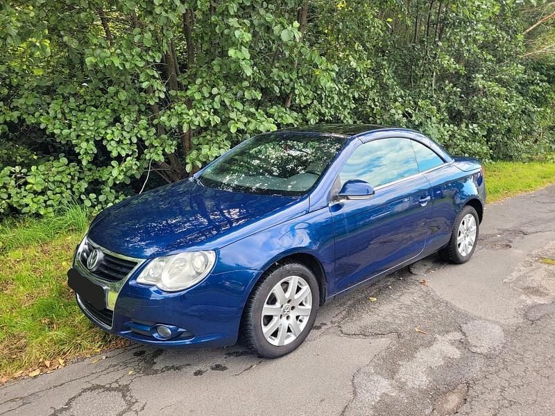 Blau Gebraucht 2007 VW Eos Highline Cabrio | 1.700 € (Guter Preis) - Bild 1/4