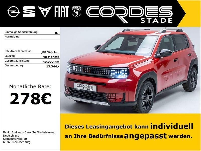 Passione rot Neu 2025 Fiat Grande Panda Icon SUV | 22.990 € (Fairer Preis) - Bild 1/4