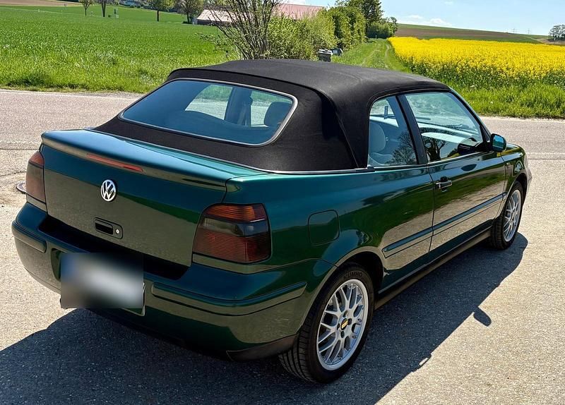 Gebraucht VW Golf Cabriolet 101 PS (74 kW) 1999 Grün Cabrio