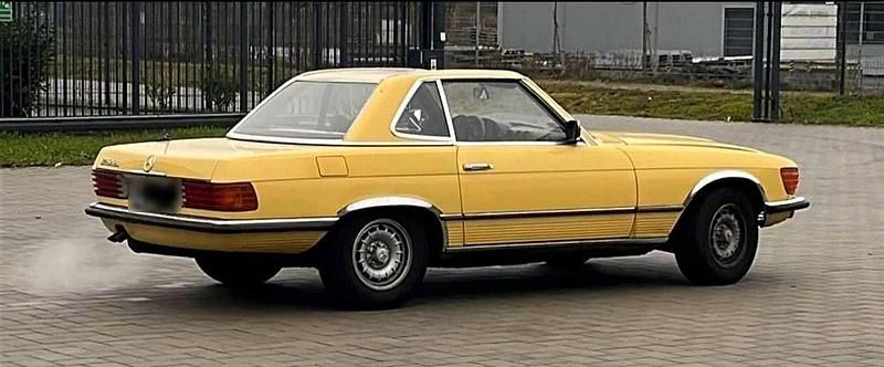 Gebraucht Mercedes SL280 185 PS (136 kW) 1976 Gelb Cabrio