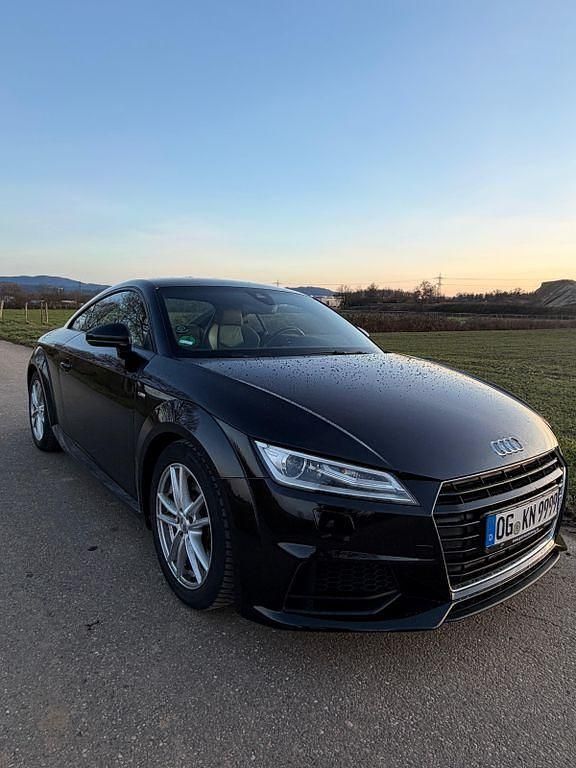 Schwarz Gebraucht 2016 Audi TT S-Line Coupé | 20.900 € (Fairer Preis) - Bild 1/4