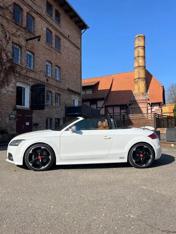 Gebraucht Audi TT Roadster Sport 272 PS (200 kW) 2008 Weiß Cabrio