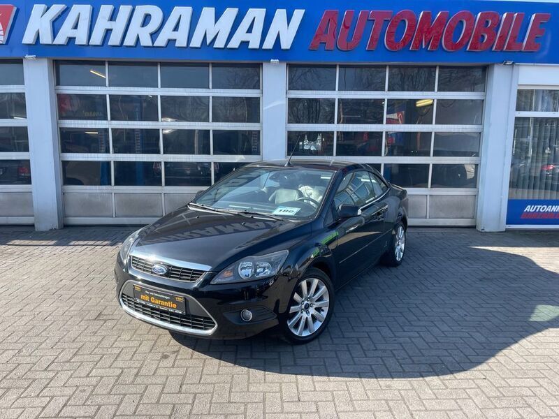 Schwarz Gebraucht 2009 Ford Focus Cabriolet Titanium Cabrio | 6.999 € (Etwas zu teuer) - Bild 1/4