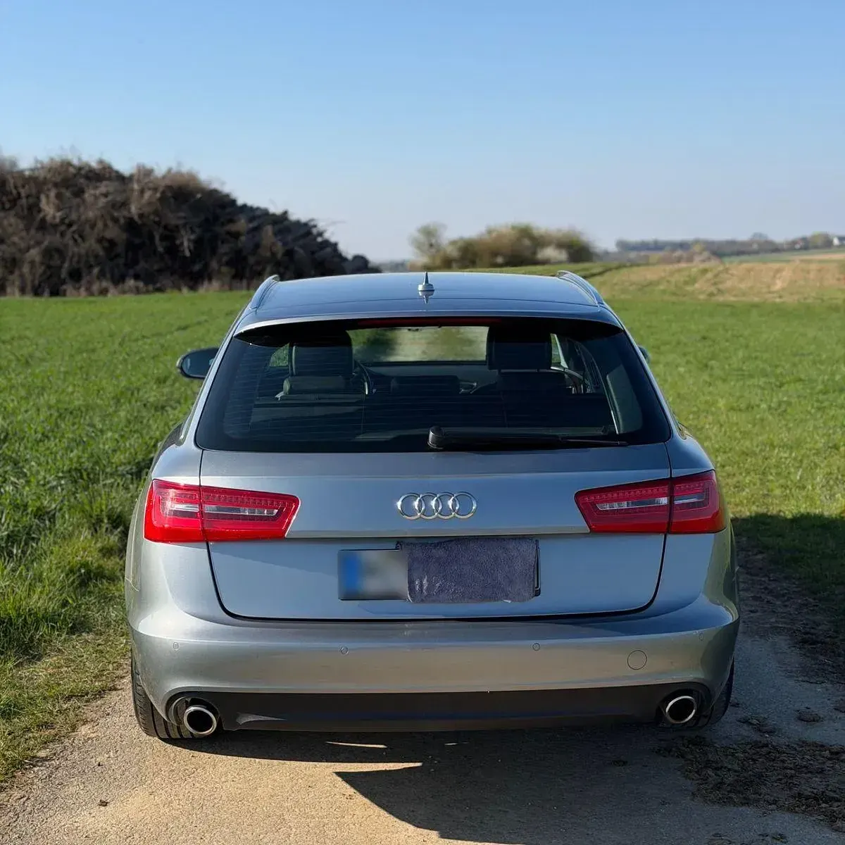Używany Audi A6 Ambiente 204 KM (150 kW) 2012 Srebrny Kombi