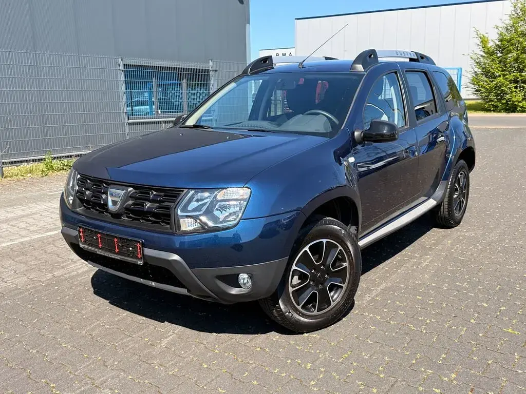 Gebraucht Dacia Duster Black Shadow 125 PS (91 kW) 2017 Blau metallic SUV