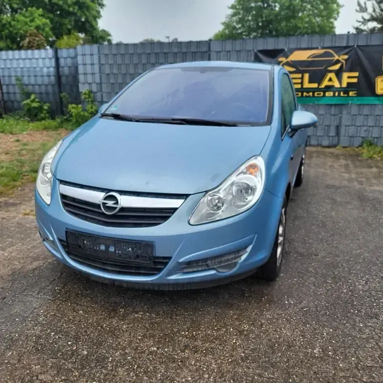 Gebraucht Opel Corsa Edition 80 PS (58 kW) 2007 Blau Kleinwagen