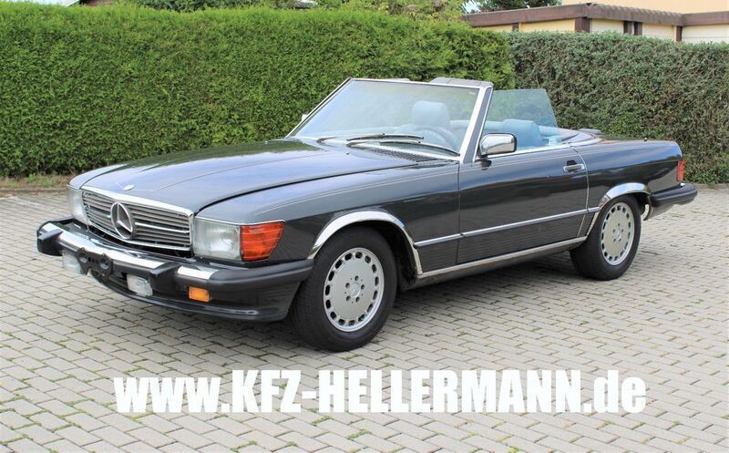 Grau Gebraucht 1987 Mercedes 560 Cabrio | 17.995 € - Bild 1/4