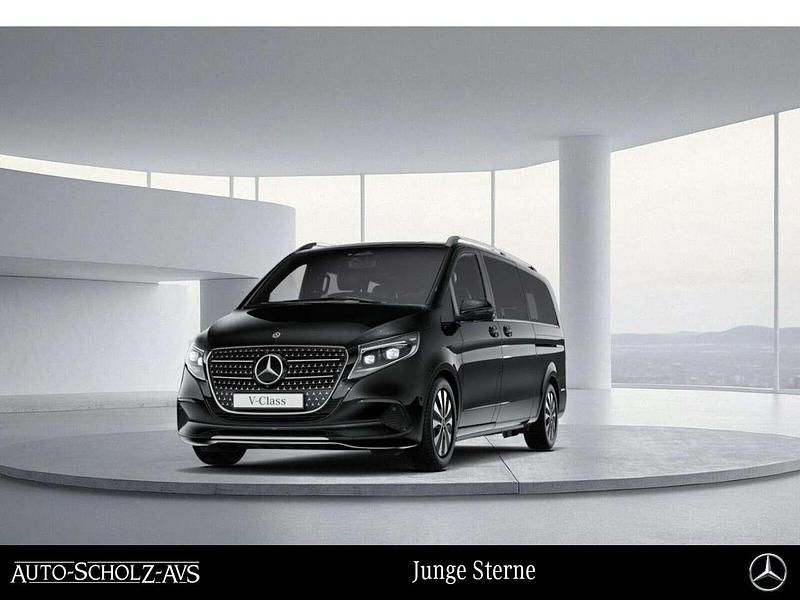Obsidianschwarz metallic Gebraucht 2024 Mercedes V300 Avantgarde Van / Kleinbus | 69.690 € (Superpreis) - Bild 1/3