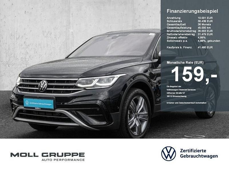 Schwarz Gebraucht 2024 VW Tiguan Allspace Elegance SUV | 41.480 € (Fairer Preis) - Bild 1/4