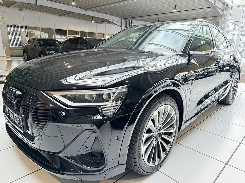 Gebraucht Audi e-tron Sportback S-Line 300 kW (408 PS) 2021 Schwarz SUV