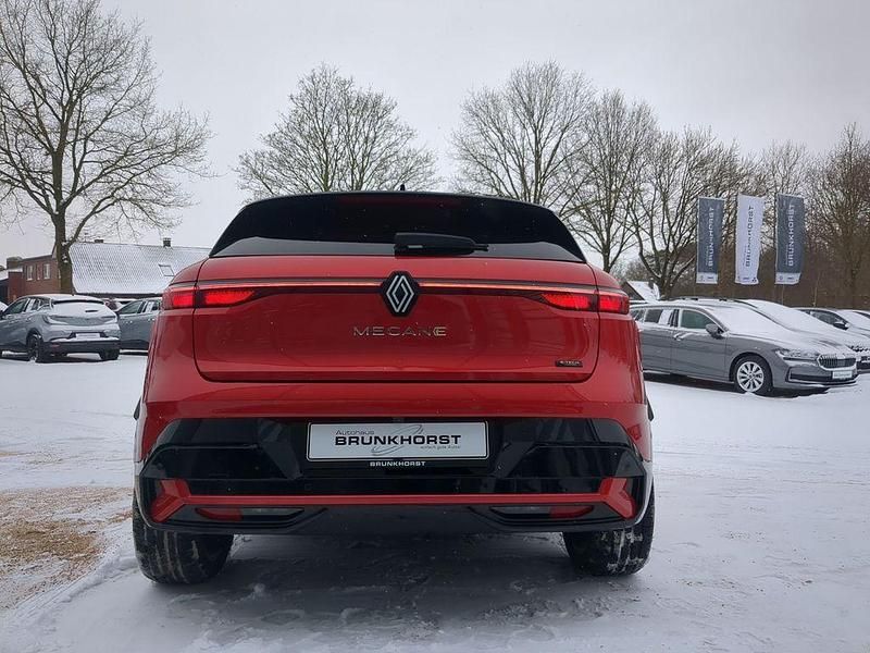 Neu Renault Megane E-Tech Iconic 160 kW (218 PS) 2025 Dezirrot + blackpearlschwar Limousine