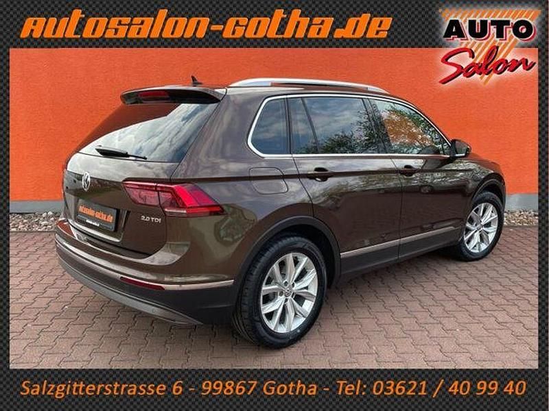 Gebraucht VW Tiguan Highline 150 PS (110 kW) 2016 Braun SUV