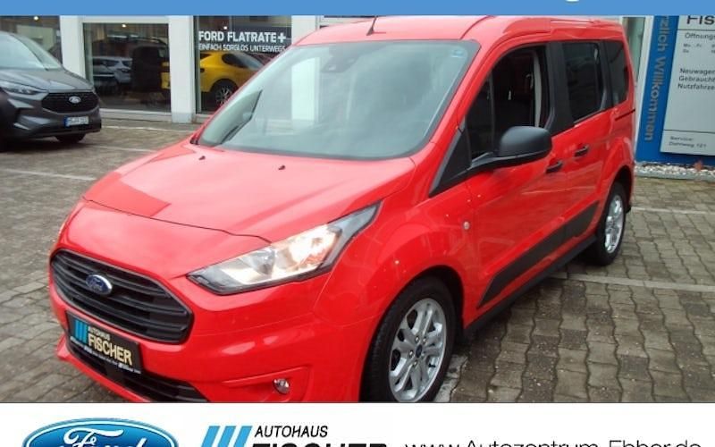 Rot Gebraucht 2024 Ford Transit Trend Kombi | 24.971 € (Fairer Preis) - Bild 1/4