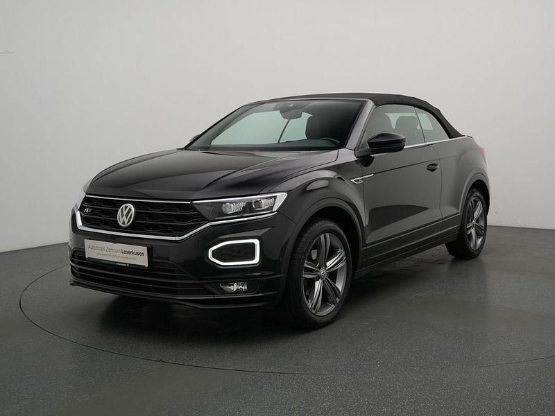 Gebraucht VW T-Roc R-line 150 PS (110 kW) 2020 Schwarz / deep black (metallic) SUV