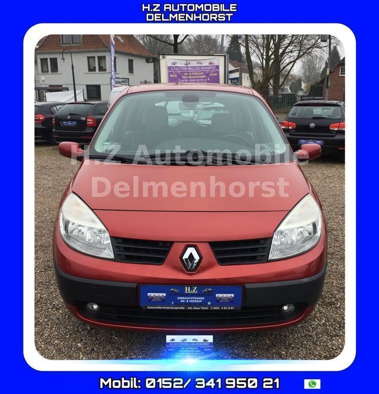Rot Gebraucht 2005 Renault Scénic II Avantage Van / Kleinbus | 3.590 € (Teuer) - Bild 1/4