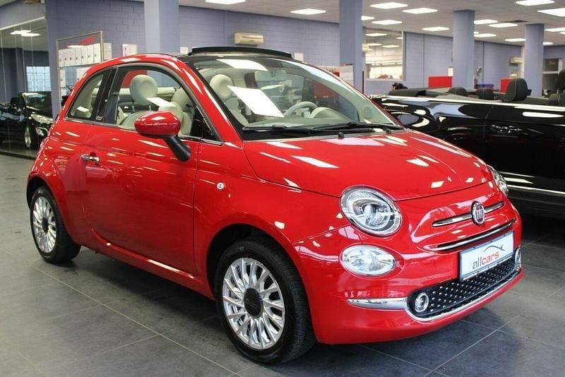 Rot Gebraucht 2016 Fiat 500C Lounge Cabrio | 8.980 € (Fairer Preis) - Bild 1/4