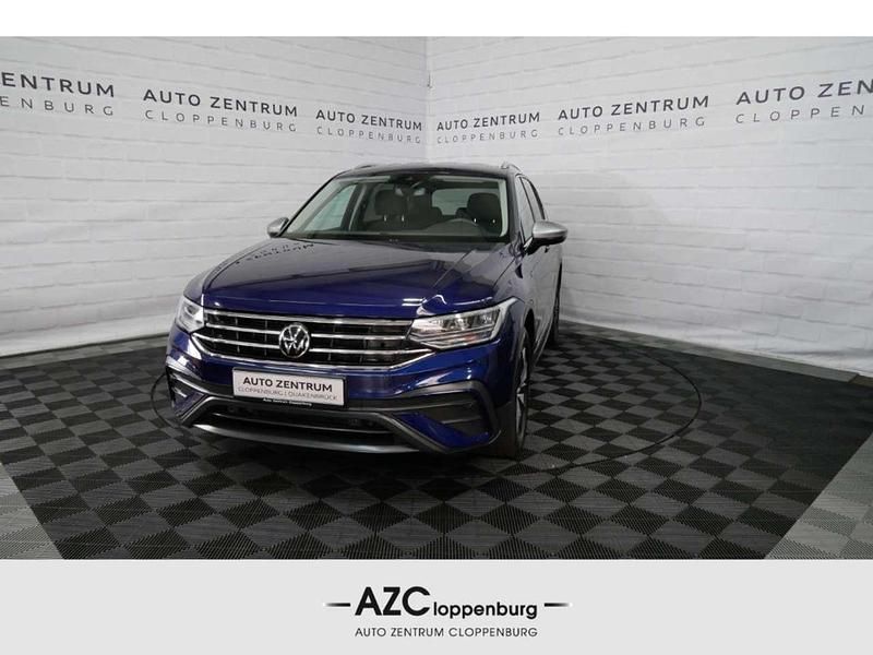 Gebraucht VW Tiguan Allspace Life 150 PS (110 kW) 2022 Blau SUV