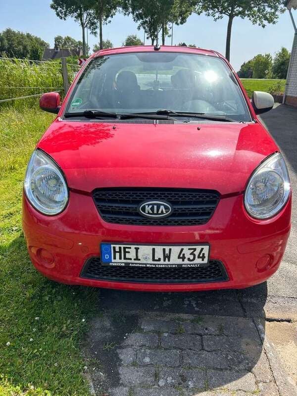 Rot Gebraucht 2011 Kia Picanto Spirit Kleinwagen | 2.400 € (Fairer Preis) - Bild 1/4
