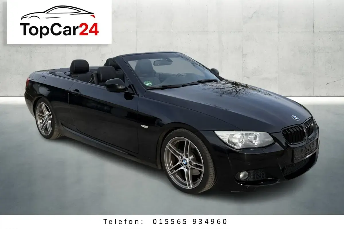 Gebraucht BMW 320 Cabriolet M Sport 184 PS (135 kW) 2013 Schwarz Cabrio
