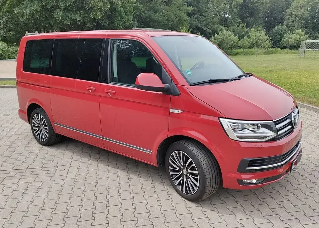 Gebraucht VW Multivan Join 199 PS (146 kW) 2019 Rot Van / Kleinbus