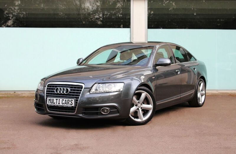 Grau Gebraucht 2009 Audi A6 S-Line Limousine | 9.490 € (Teuer) - Bild 1/4