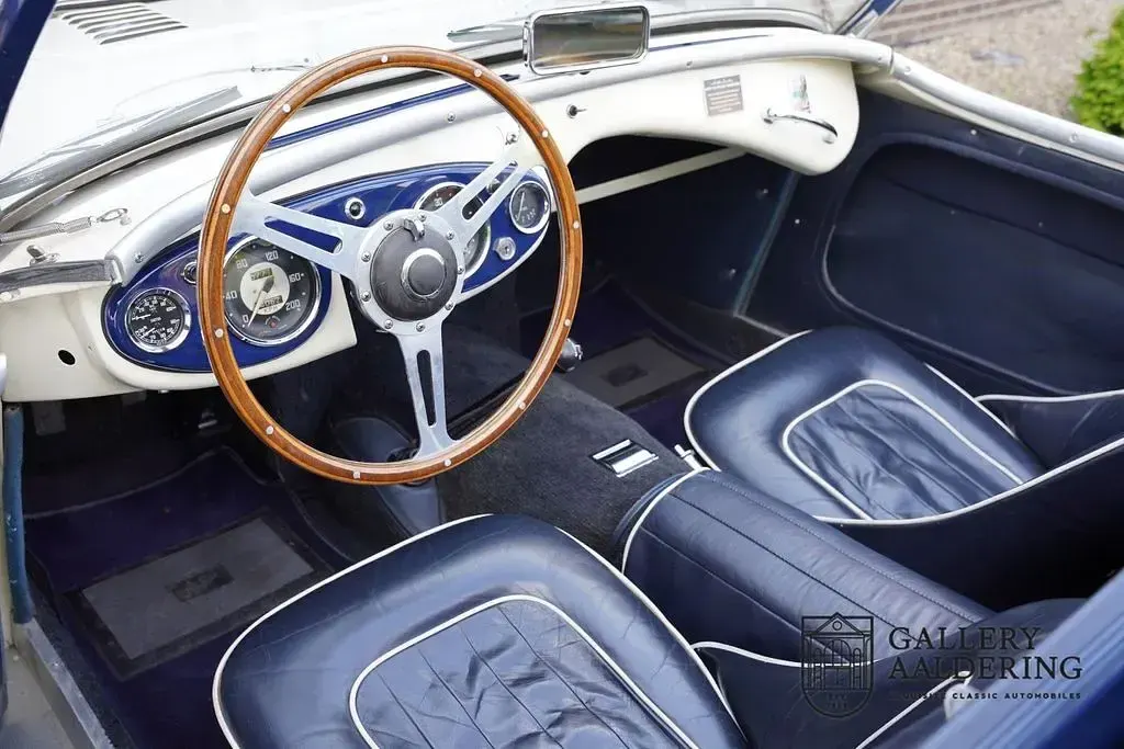 Brugt Austin Healey 100 1954 Hvid Cabriolet