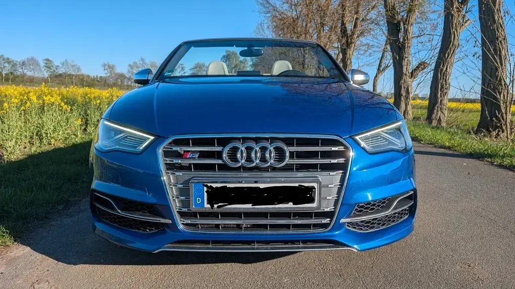 Gebraucht Audi S3 Cabriolet Comfort 300 PS (220 kW) 2015 Blau Cabrio