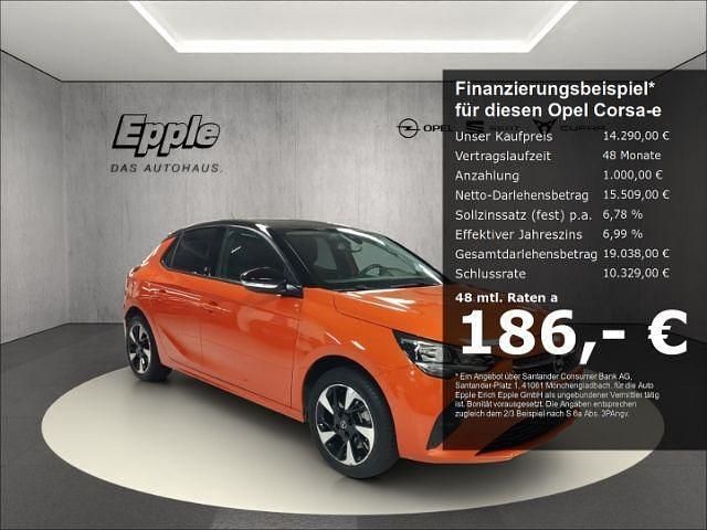 Orange Gebraucht 2021 Opel Corsa-e Edition Kleinwagen | 15.890 € (Fairer Preis) - Bild 1/4